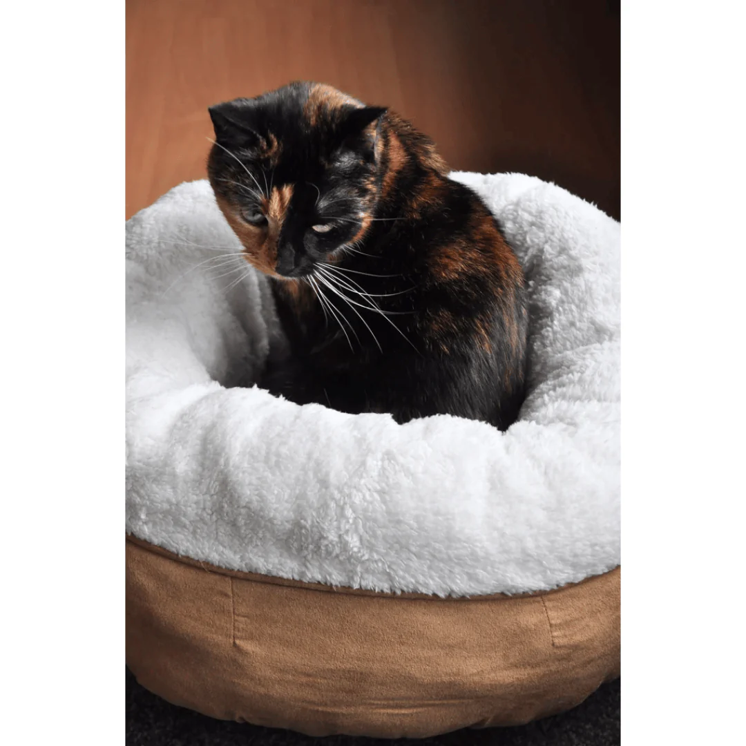 AFP Lambswool Donut Bed - Image 2