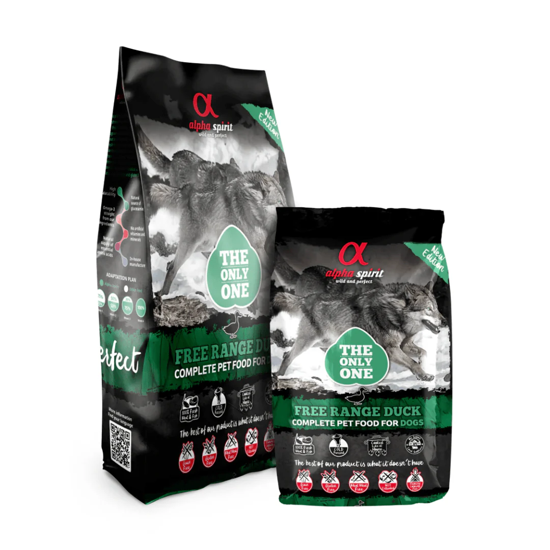 Alpha Spirit Duck Cold Pressed Grain Free Dog Food - Image 7
