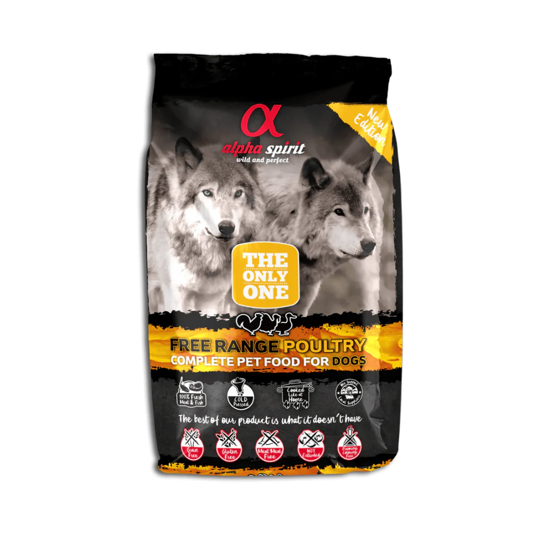 Alpha Spirit Poultry Cold Pressed Grain Free Dog Food - Image 2