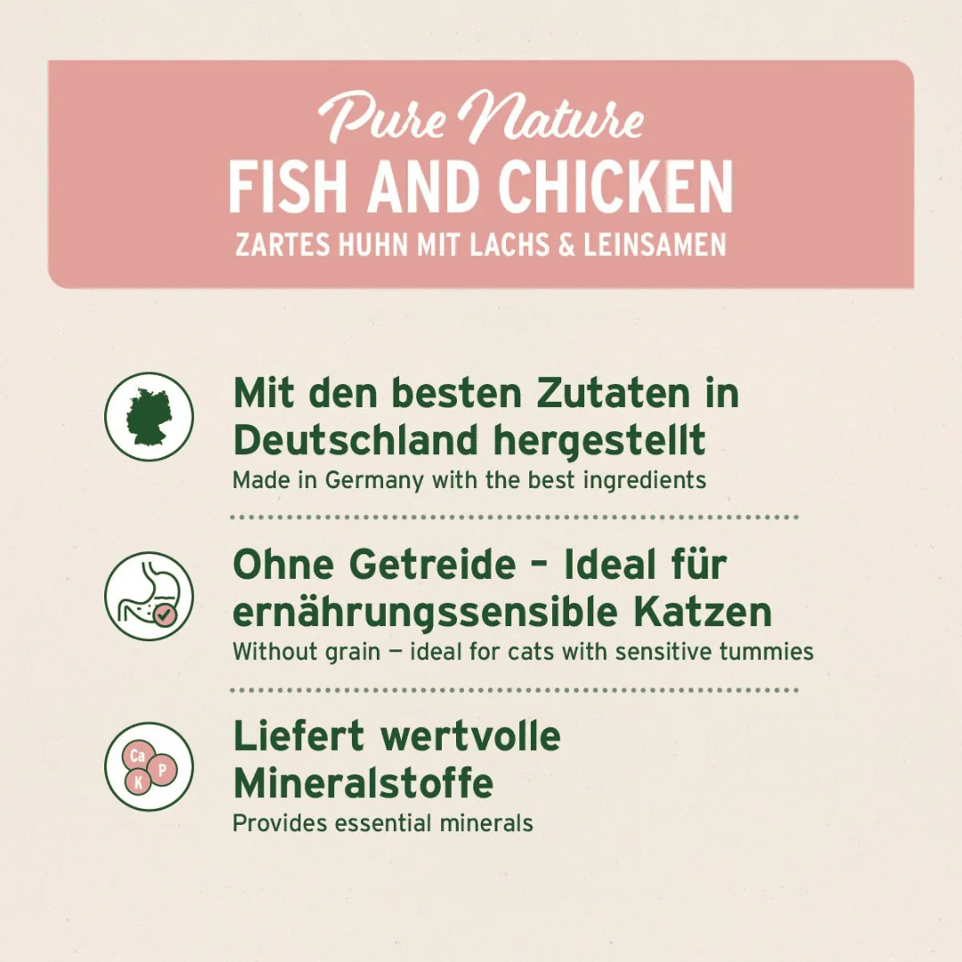 AniForte PureNature Fish & Chicken Wet Cat Food - Image 3