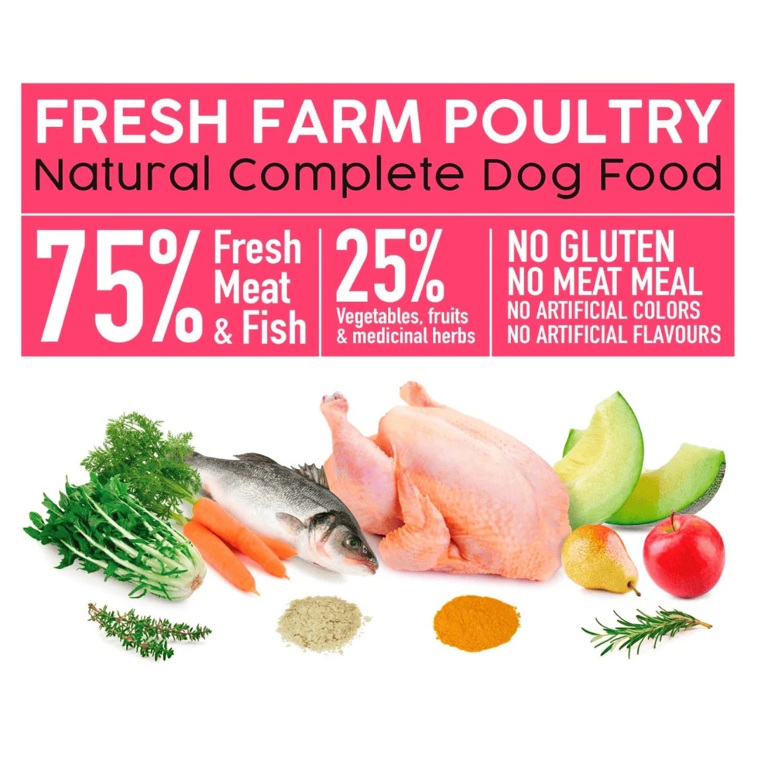Arquivet Fresh Farm Poultry - Semi Moist Cold Pressed Dog Food - Image 2