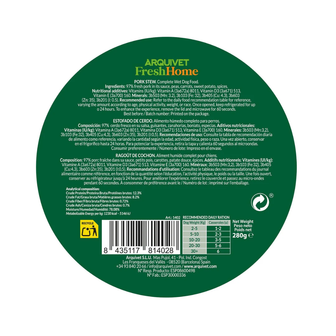 Arquivet Fresh Home Pork Stew - Image 6