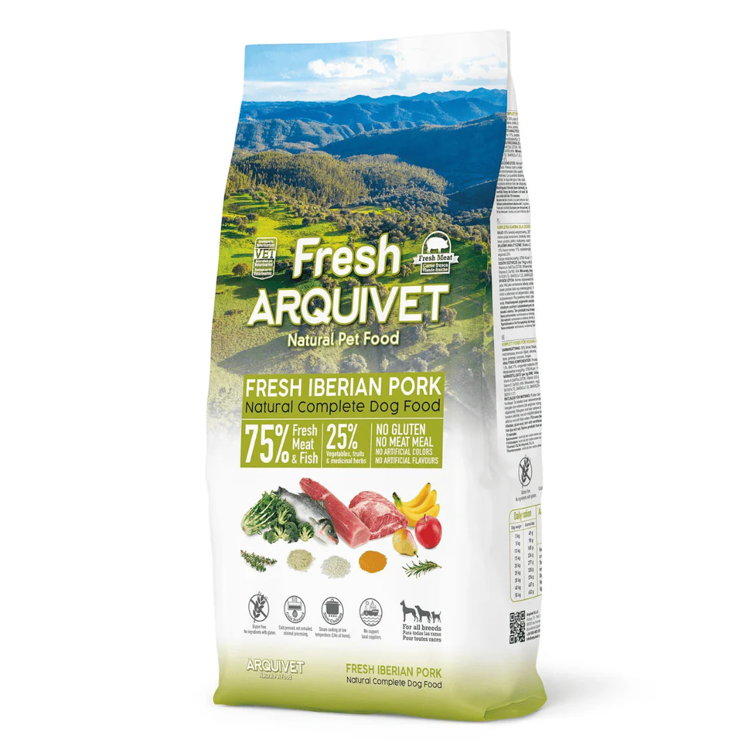 Arquivet Fresh Iberian Pork - Semi Moist Cold Pressed Dog Food - Image 5