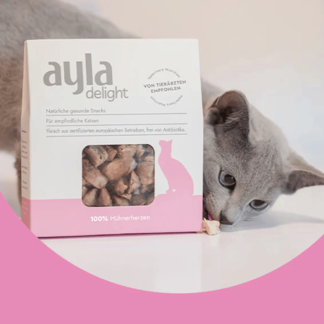 Ayla Delight Chicken Heart Cat Treats - Image 2