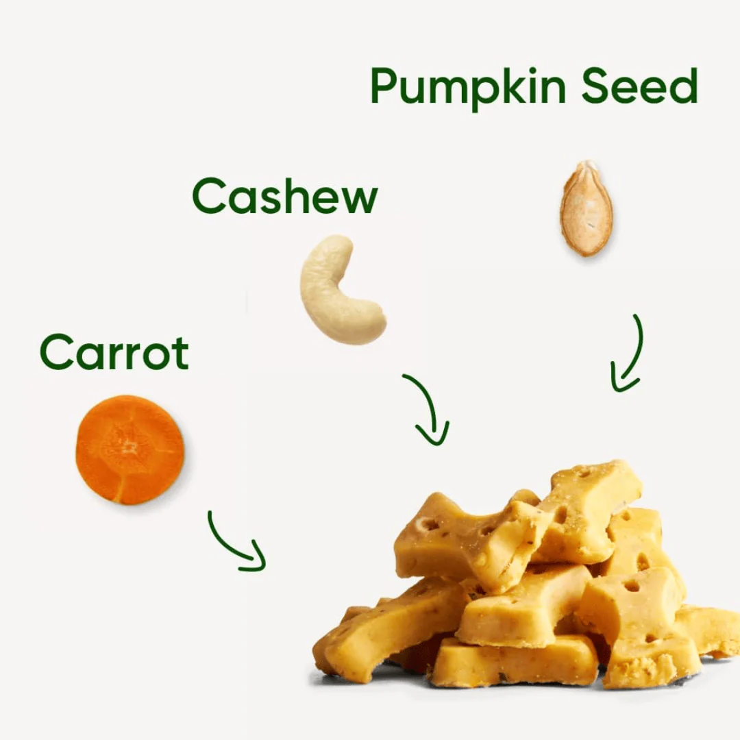 Beco Cashew with Pumpkin Seed & Carrot Dog Treats - Image 2