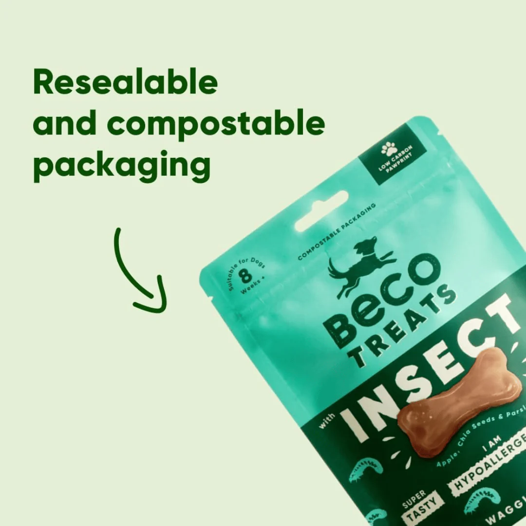 Beco Insect with Apple & Chia Seeds Dog Treats - Image 4