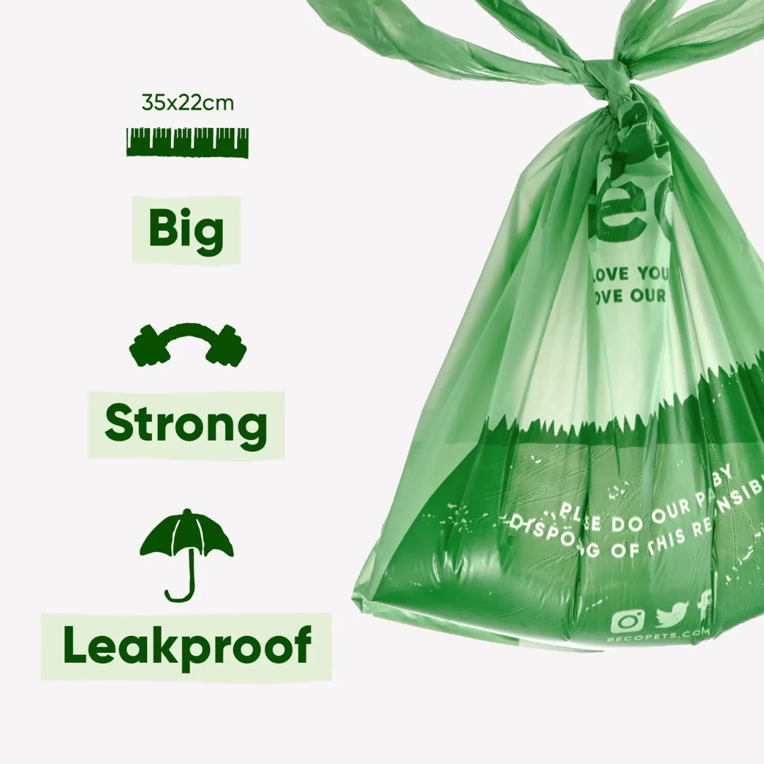 Beco Large Poop Bags with Handles - Image 4