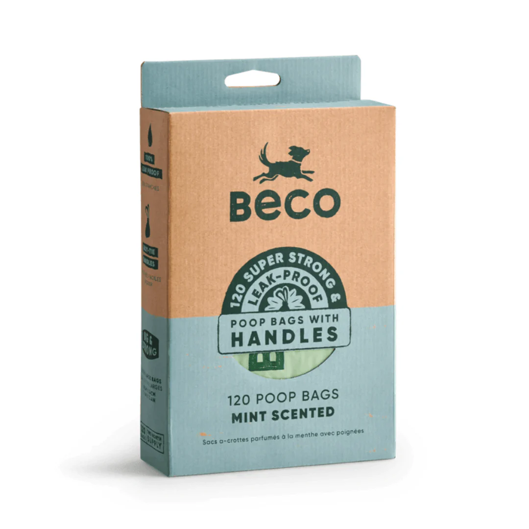Beco Mint Scented Poop Bags 120 Pack