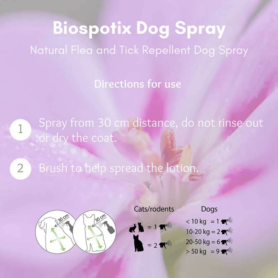 Biospotix Flea Repellant Spray for Dogs - Image 4