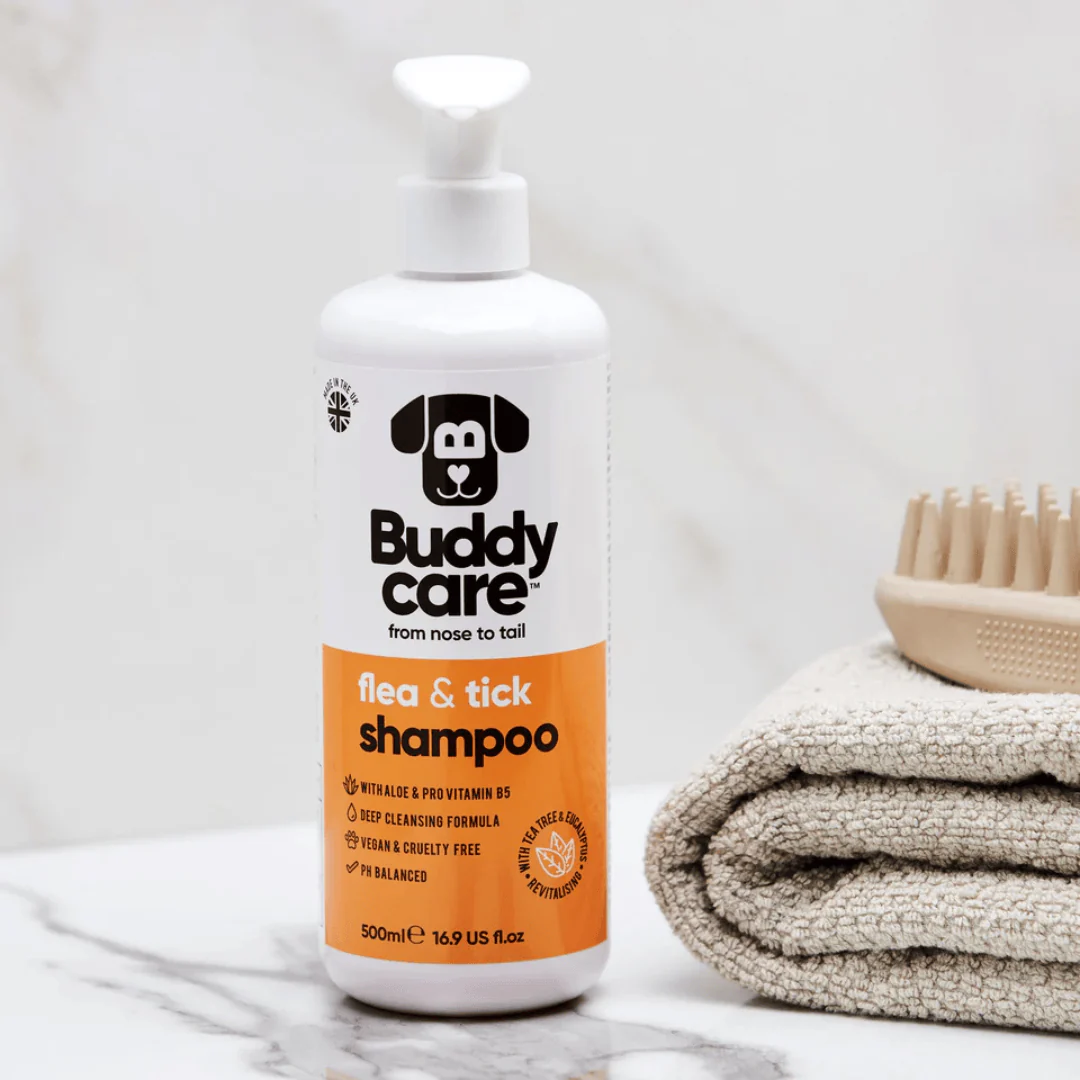 Buddycare Flea and Tick Dog Shampoo 500ml - Image 4