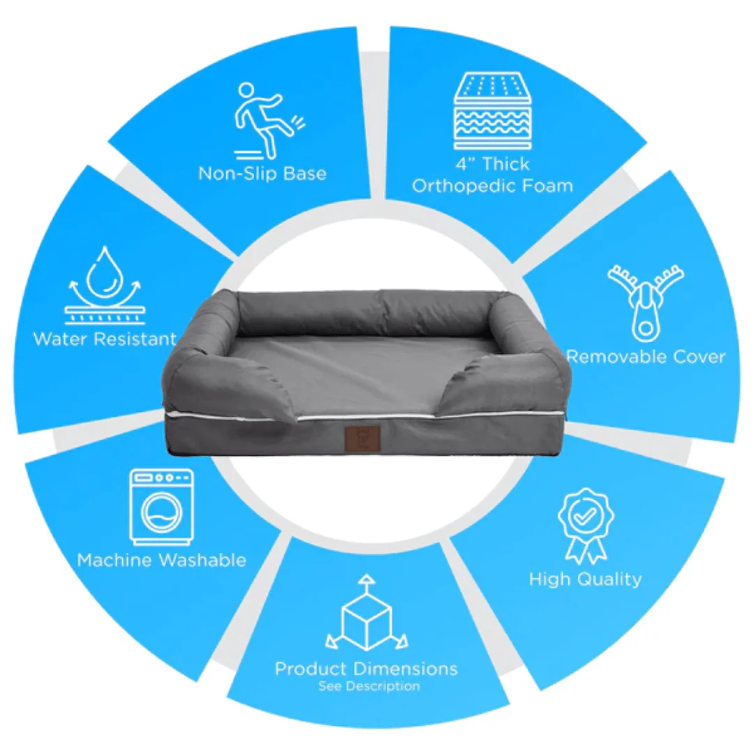 Bunty Cosy Couch Mattress Dog Bed - Image 6