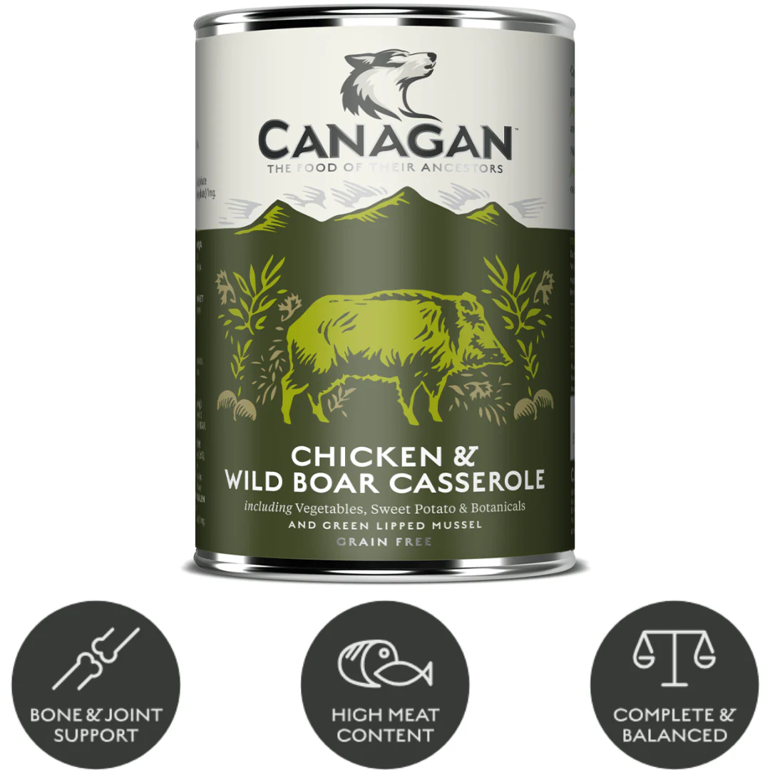 Canagan Chicken & Wild Boar Casserole Wet Food - Image 4
