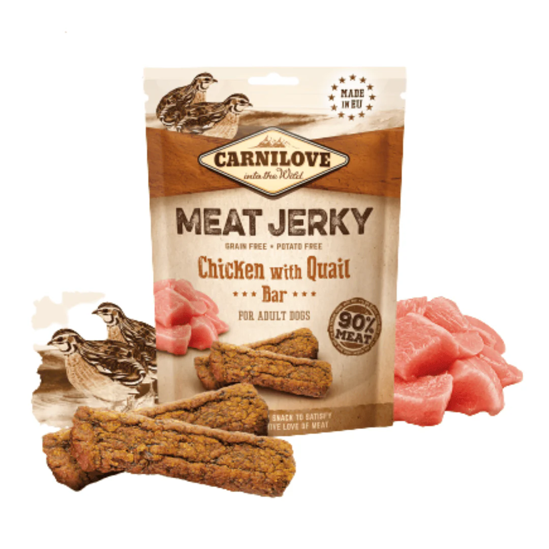 Carnilove Chicken with Quail Meat Jerky - Image 4