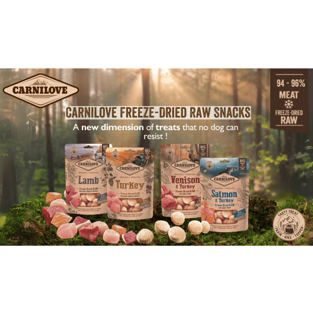 Carnilove Turkey Freeze-Dried Raw Dog Treats - Image 6