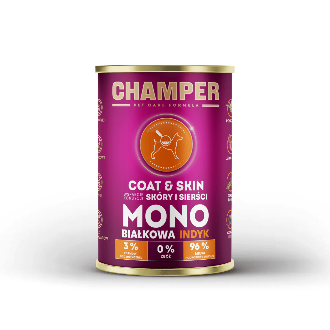 Champer Skin & Coat Wet Dog Food - Image 10