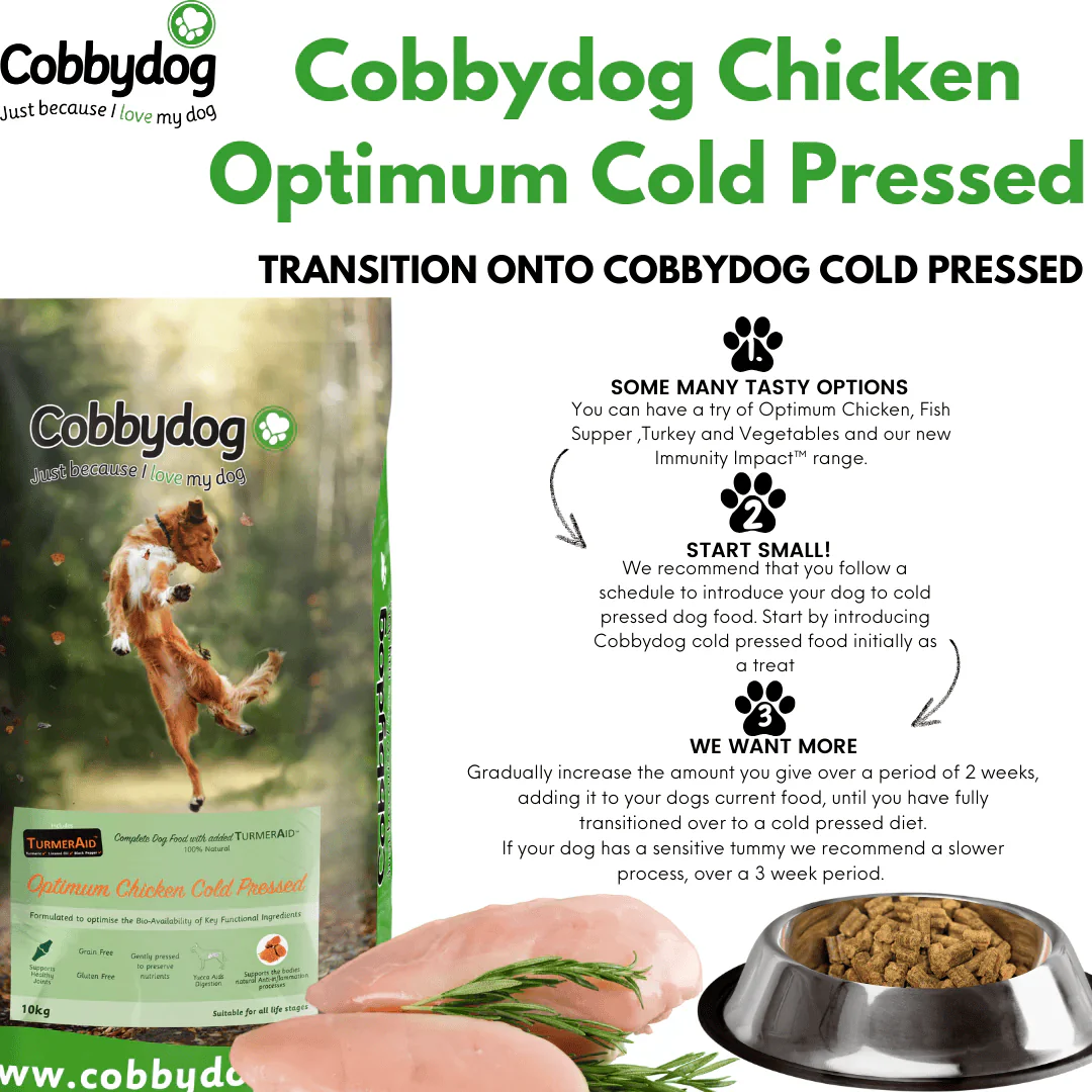 Cobbydog Optimum Chicken Cold Pressed Dog Food - Image 7