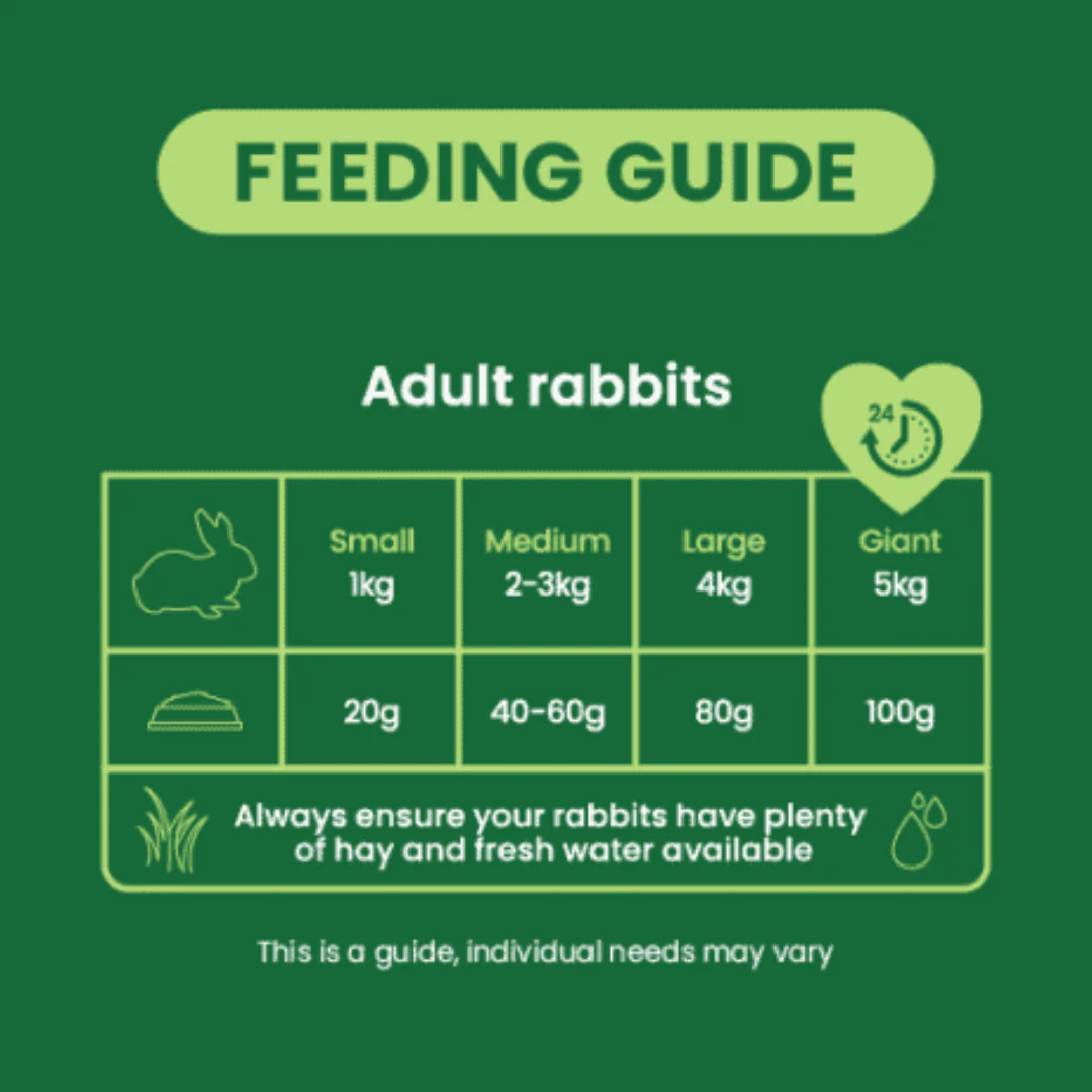 Excel Adult Rabbit Nuggets with Mint 1.5kg - Image 3