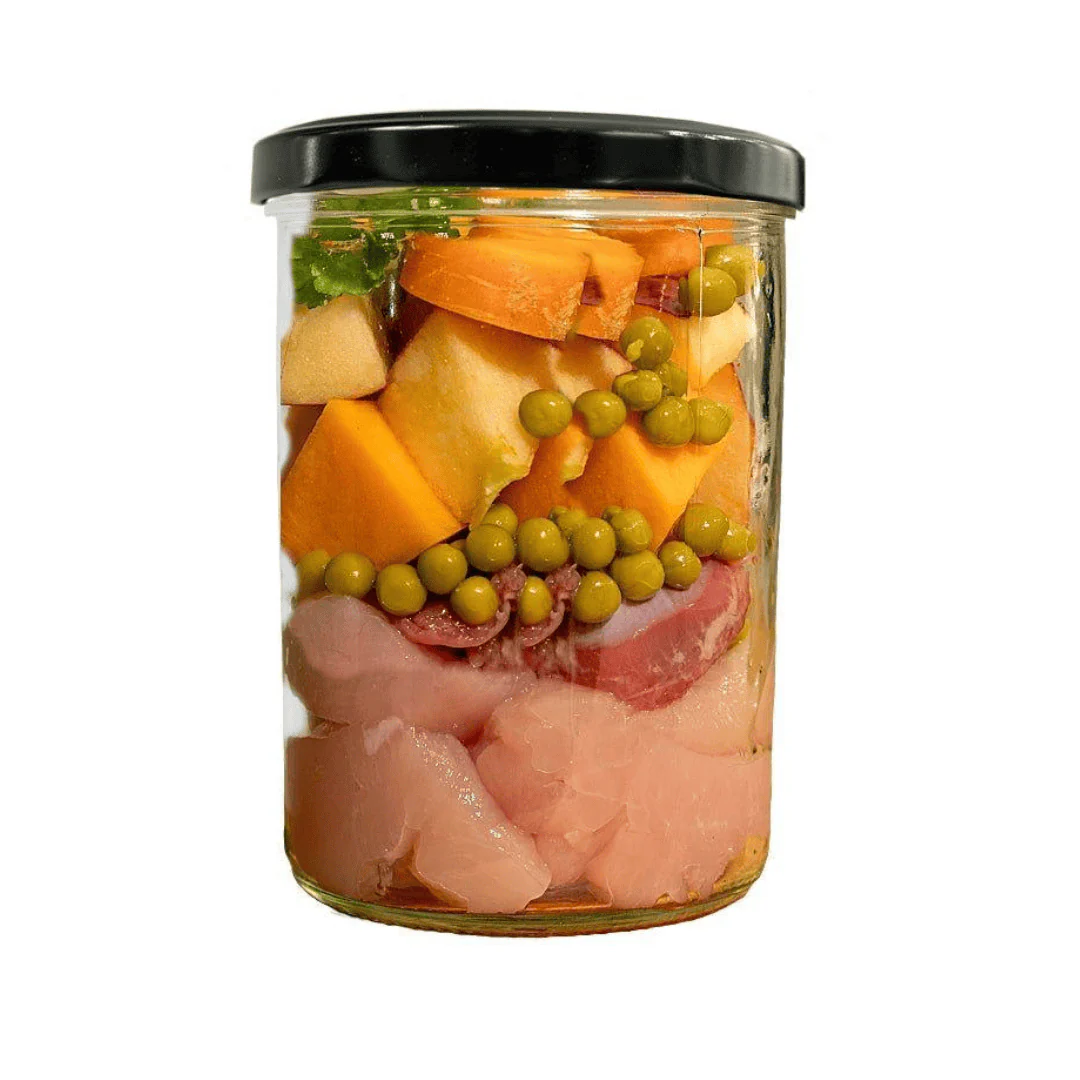 Fidelis Cooked Chicken Menu Wet Food Jar - Image 3