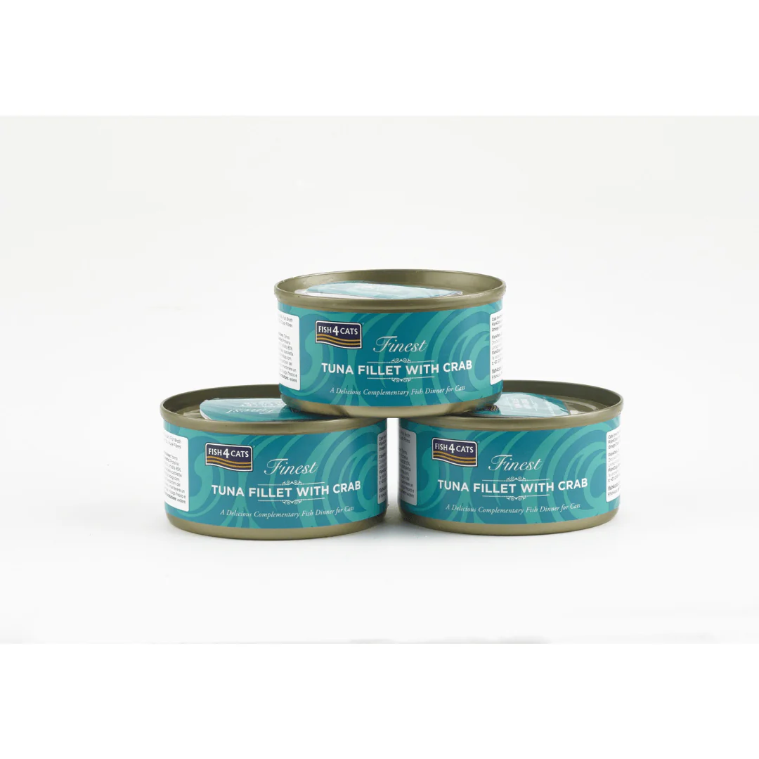 Fish 4 Cats Tuna & Crab Tin 70g - Image 4