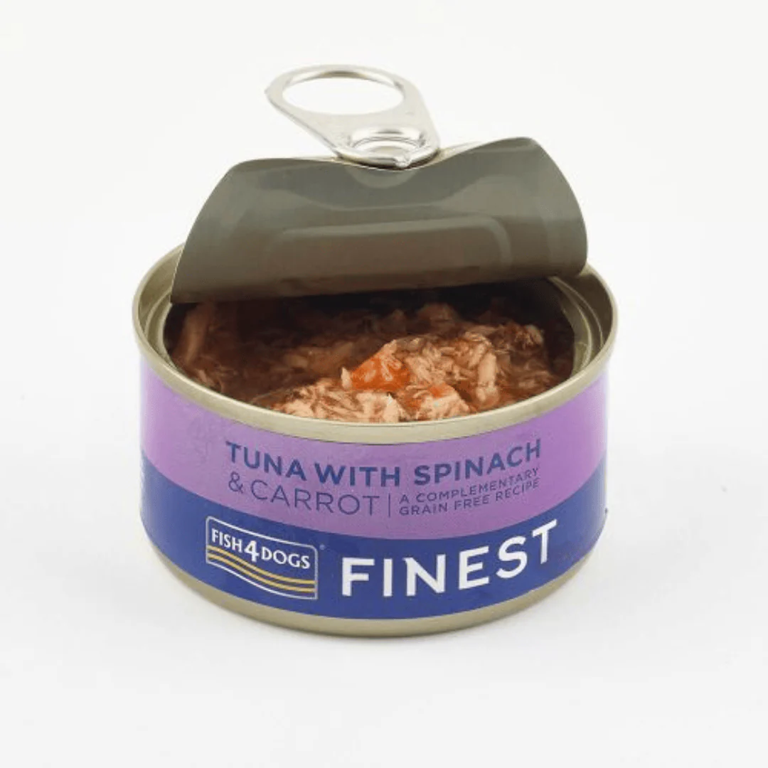 Fish 4 Dogs Finest Tuna with Spinach and Carrot - Image 2