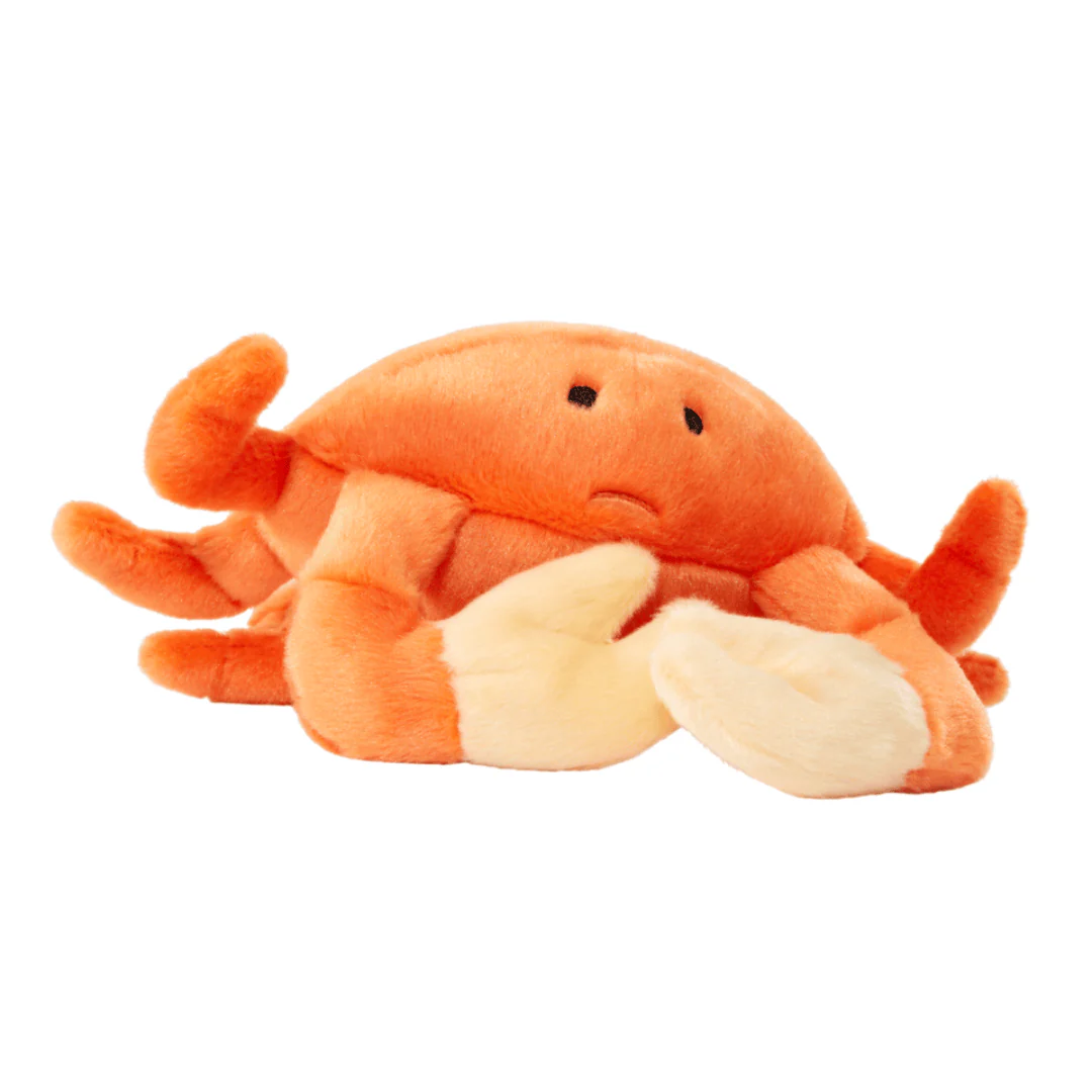 Fluff & Tuff Phyllis Crab Plush Dog Toy - Image 4