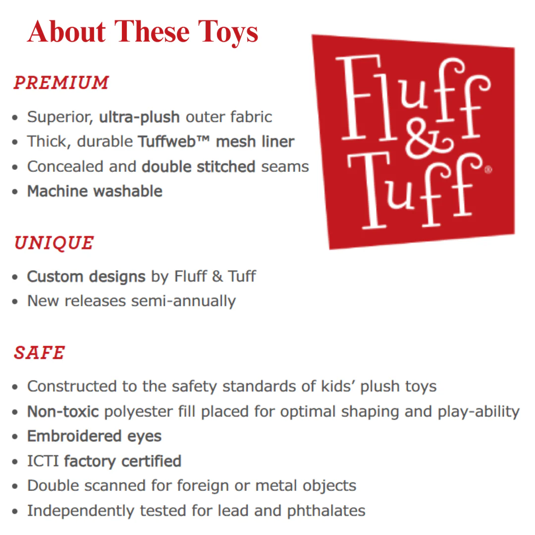 Fluff & Tuff Squirt Octopus Plush Dog Toy - Image 3
