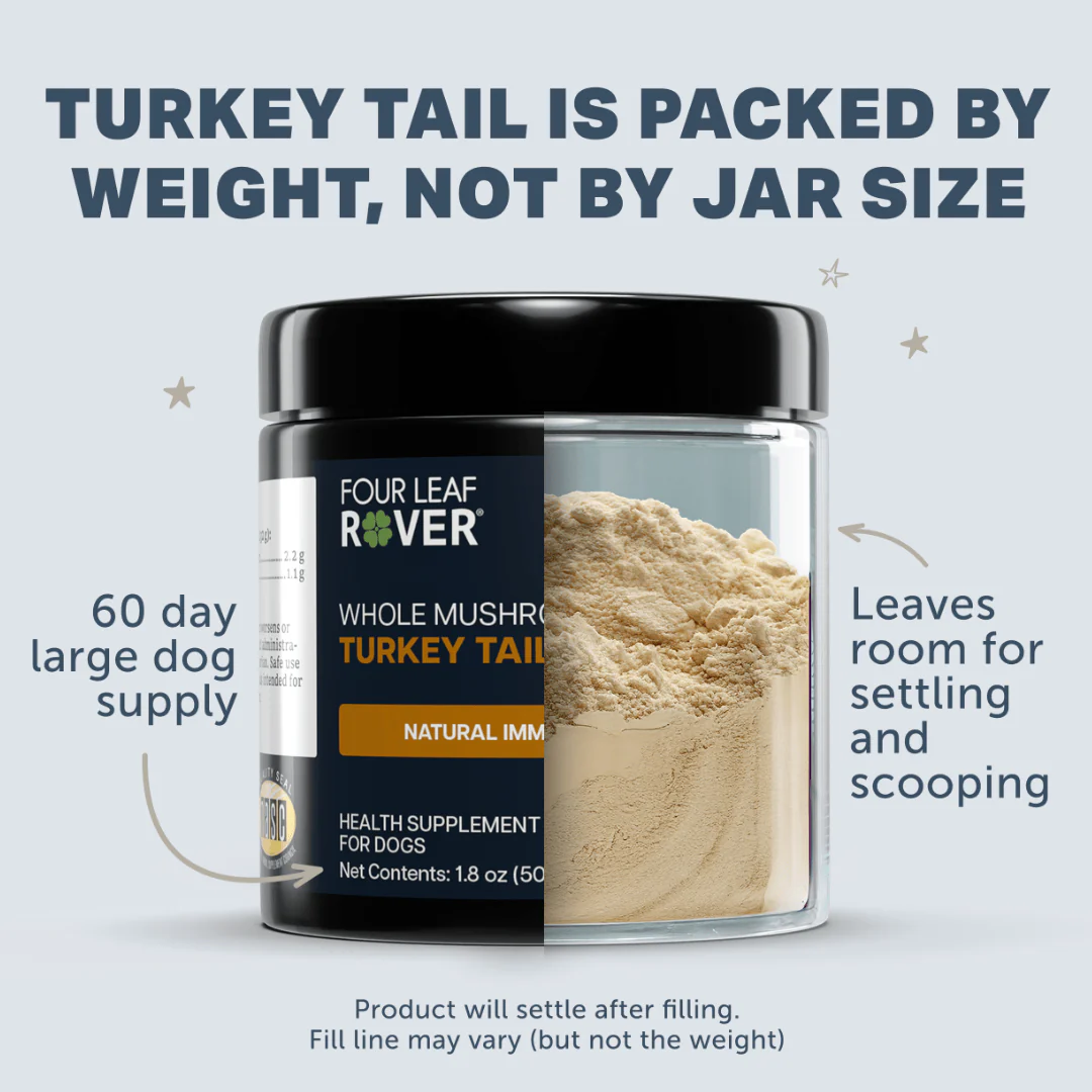 Four Leaf Rover - Turkey Tail Mushroom for Dogs - Image 6