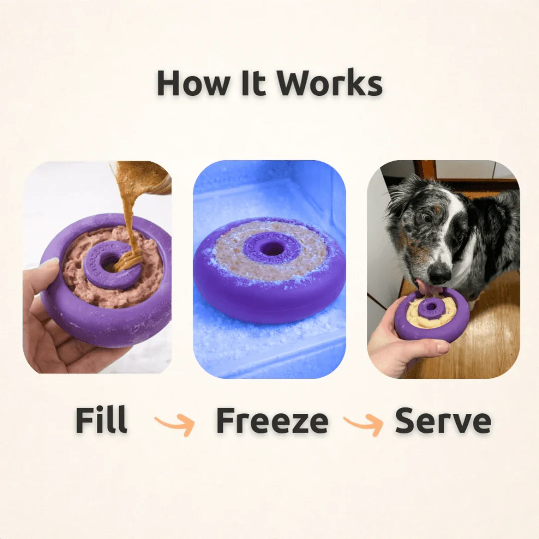 FreezDoughnut Enrichment Toy For Pets - Large - Image 4
