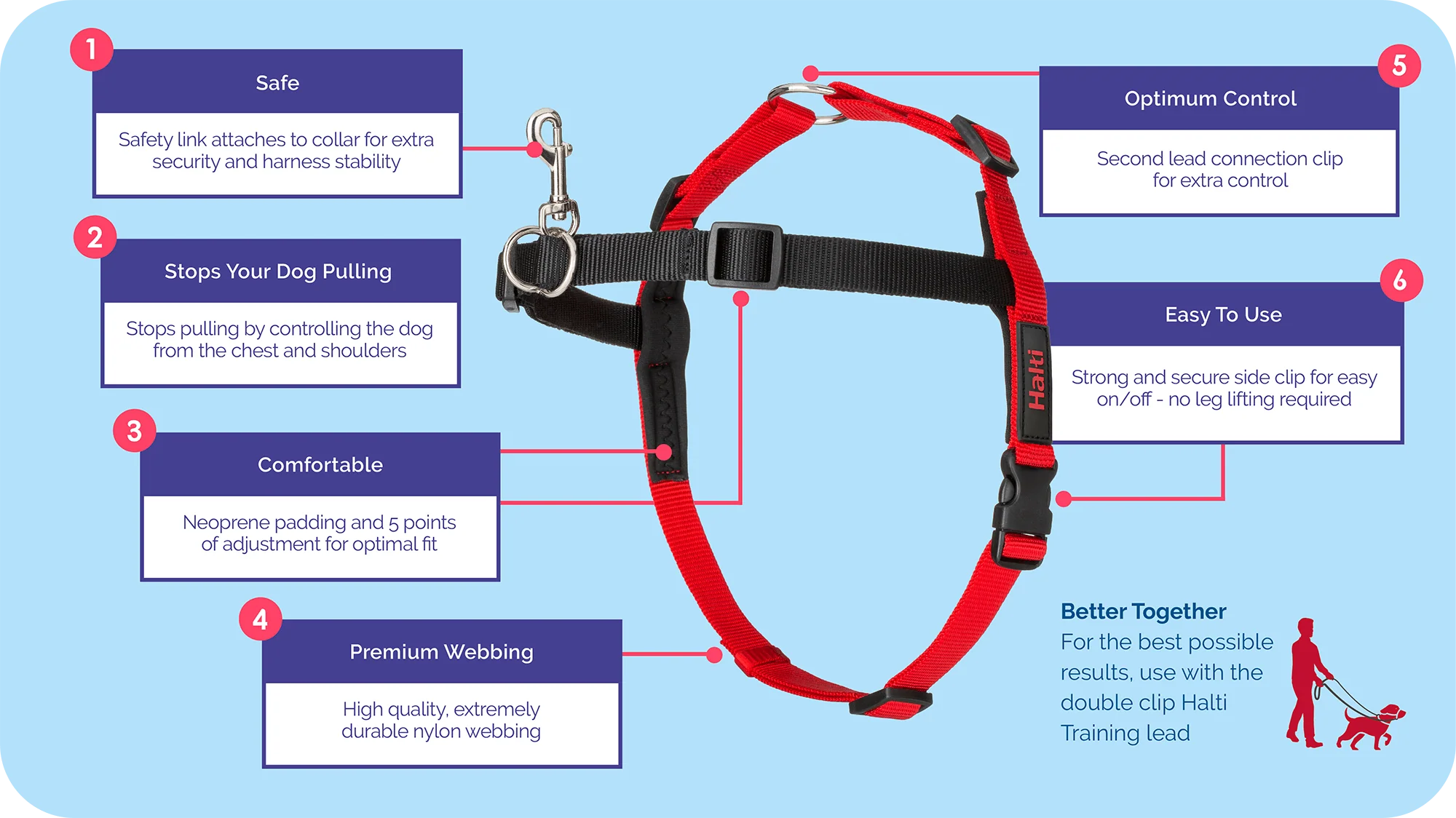 Halti Front Control Harness - Image 7