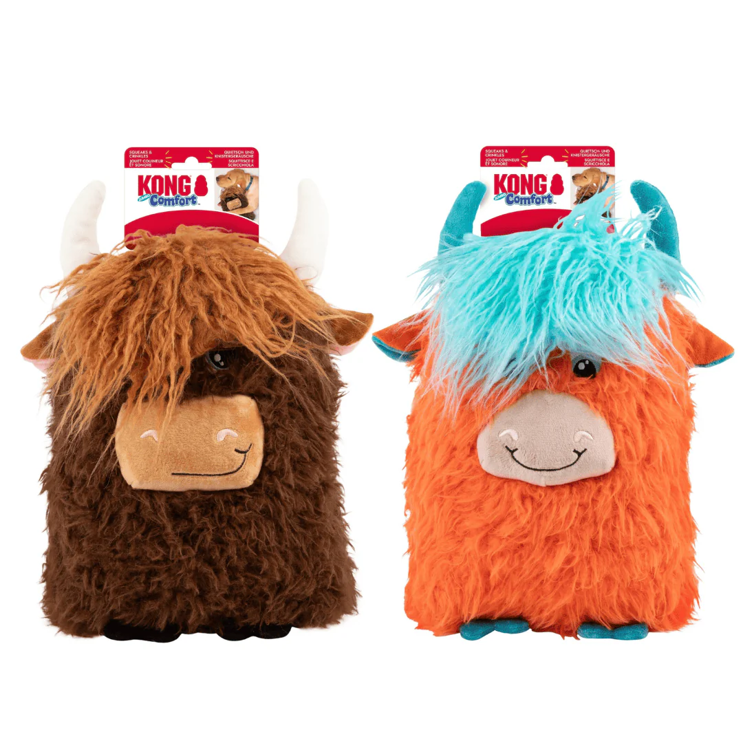 Kong Comfort Jumbo Highland Cow - Image 2