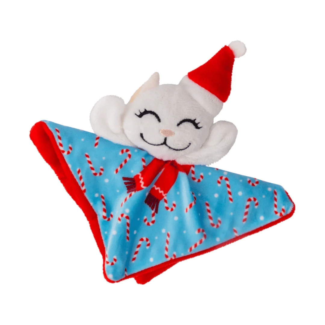 Kong Holiday Crackles Santa Kitty - Image 5