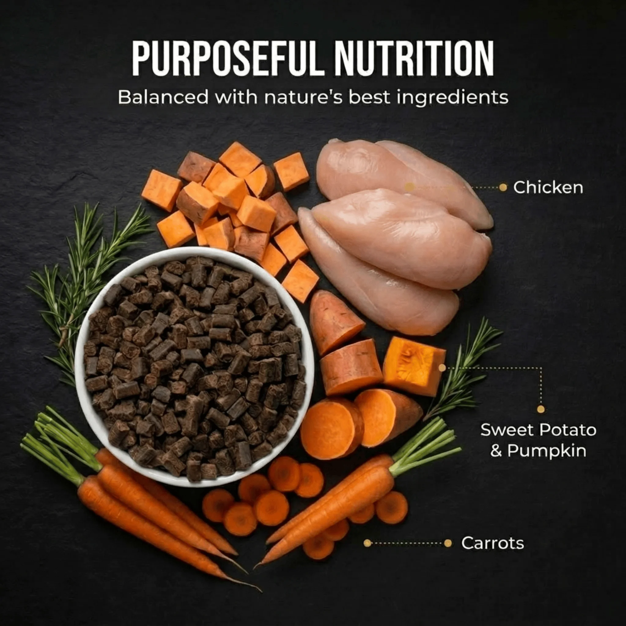 Kudo Chicken and Vegetable Puppy and Junior Cold Pressed Food - Image 3