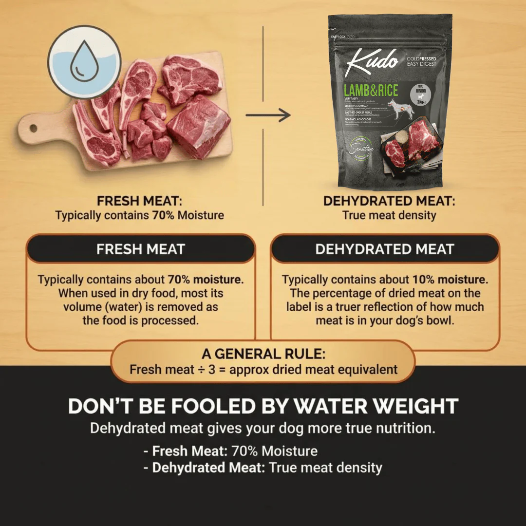 Kudo Lamb and Rice Cold Pressed Dog Food - Image 5