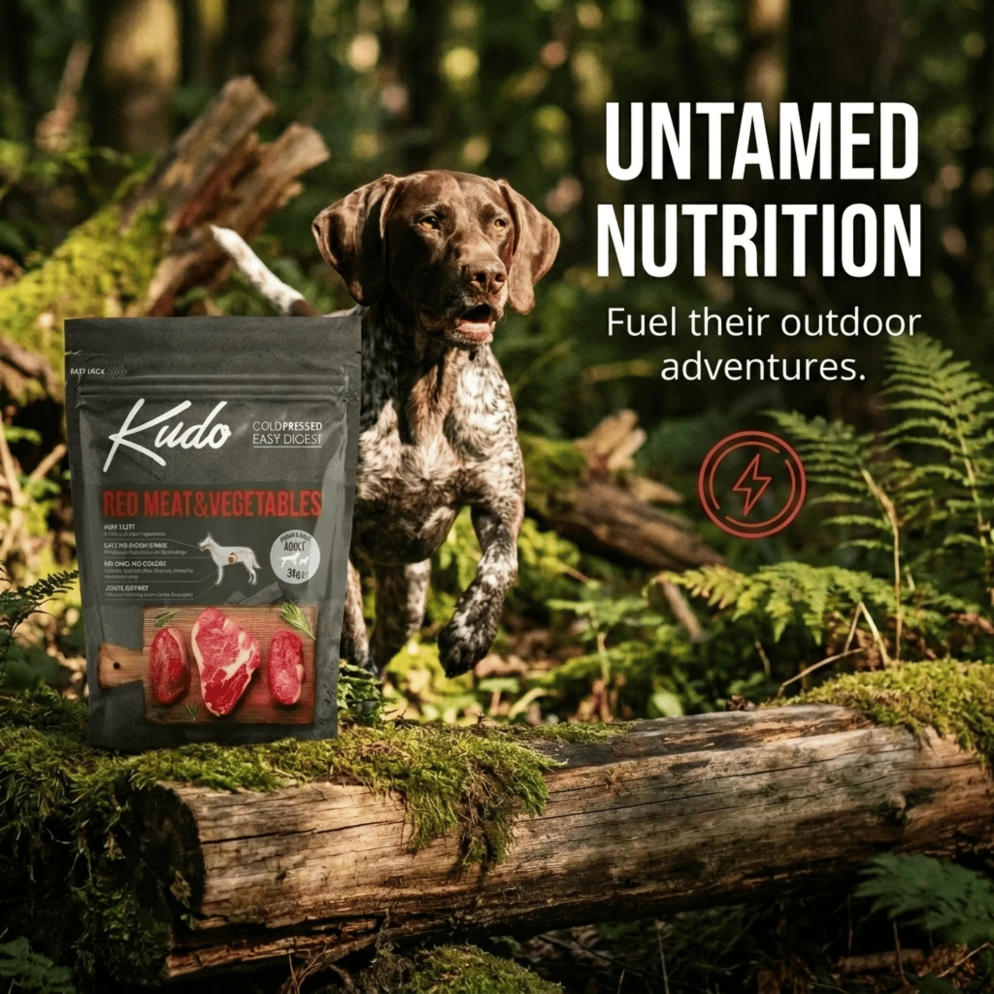 Kudo Red Meat Cold Pressed Dog Food - Image 8