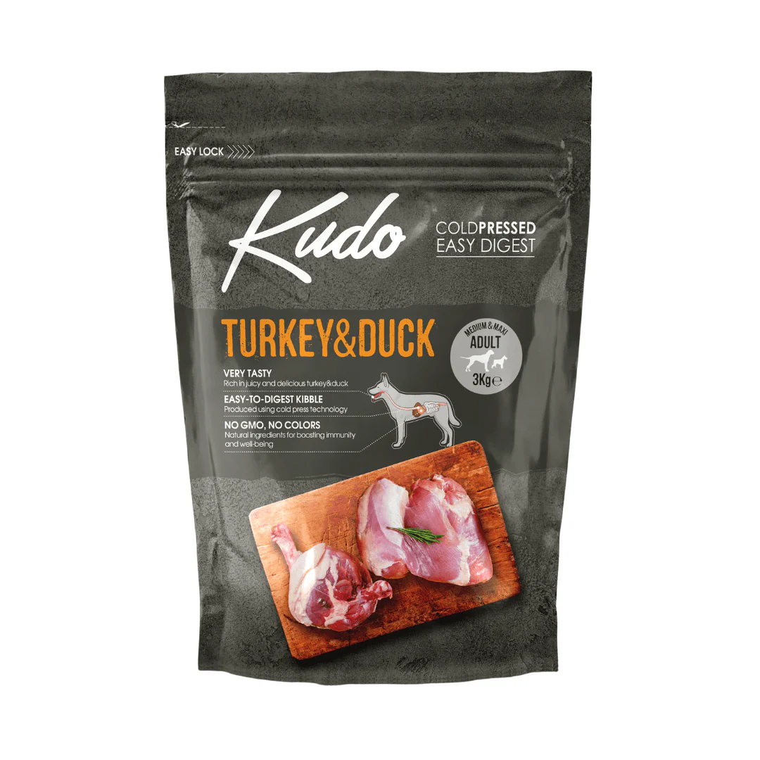 Kudo Turkey and Duck Cold Pressed Dog Food - Image 9