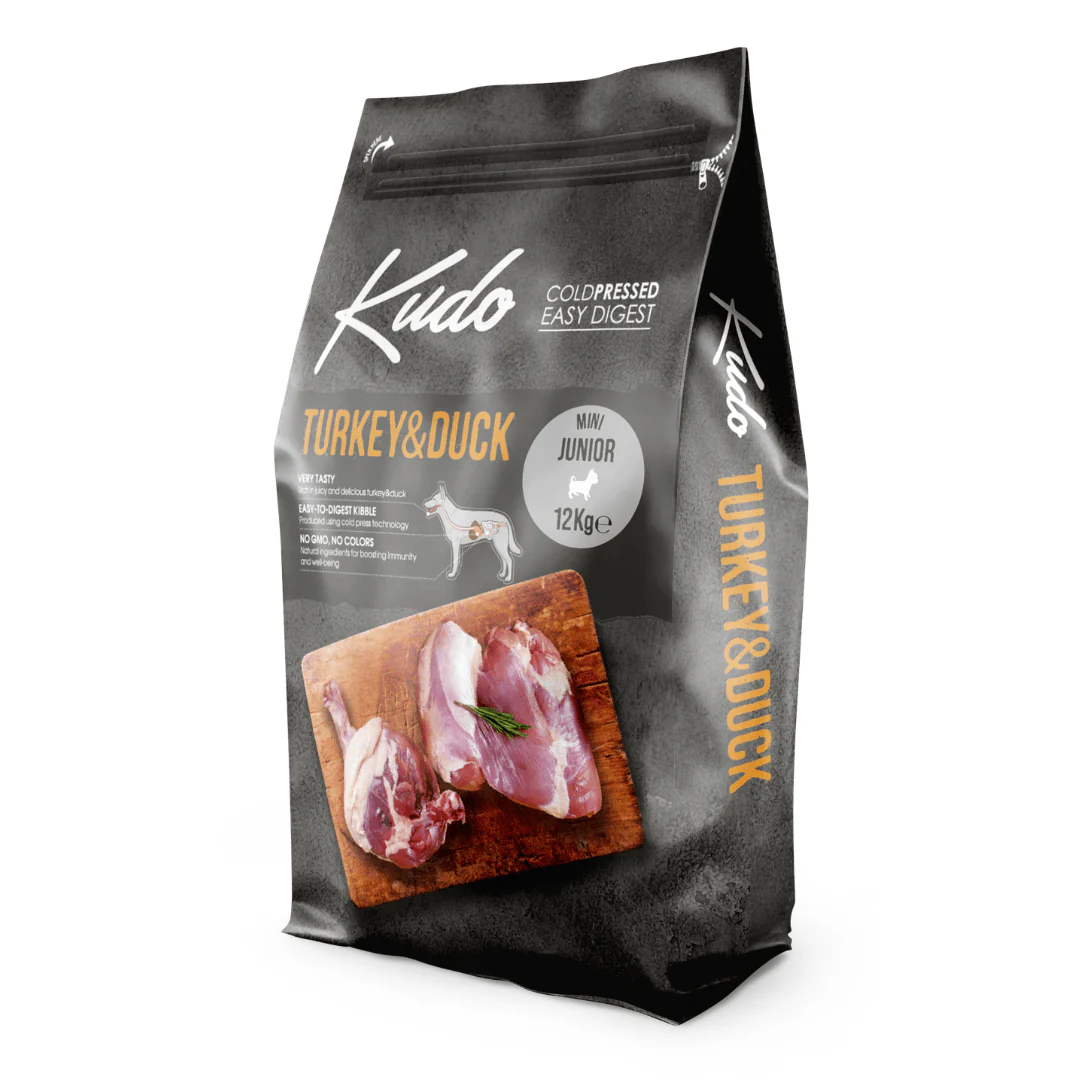 Kudo Turkey and Duck Puppy and Junior Cold Pressed Food - Image 10