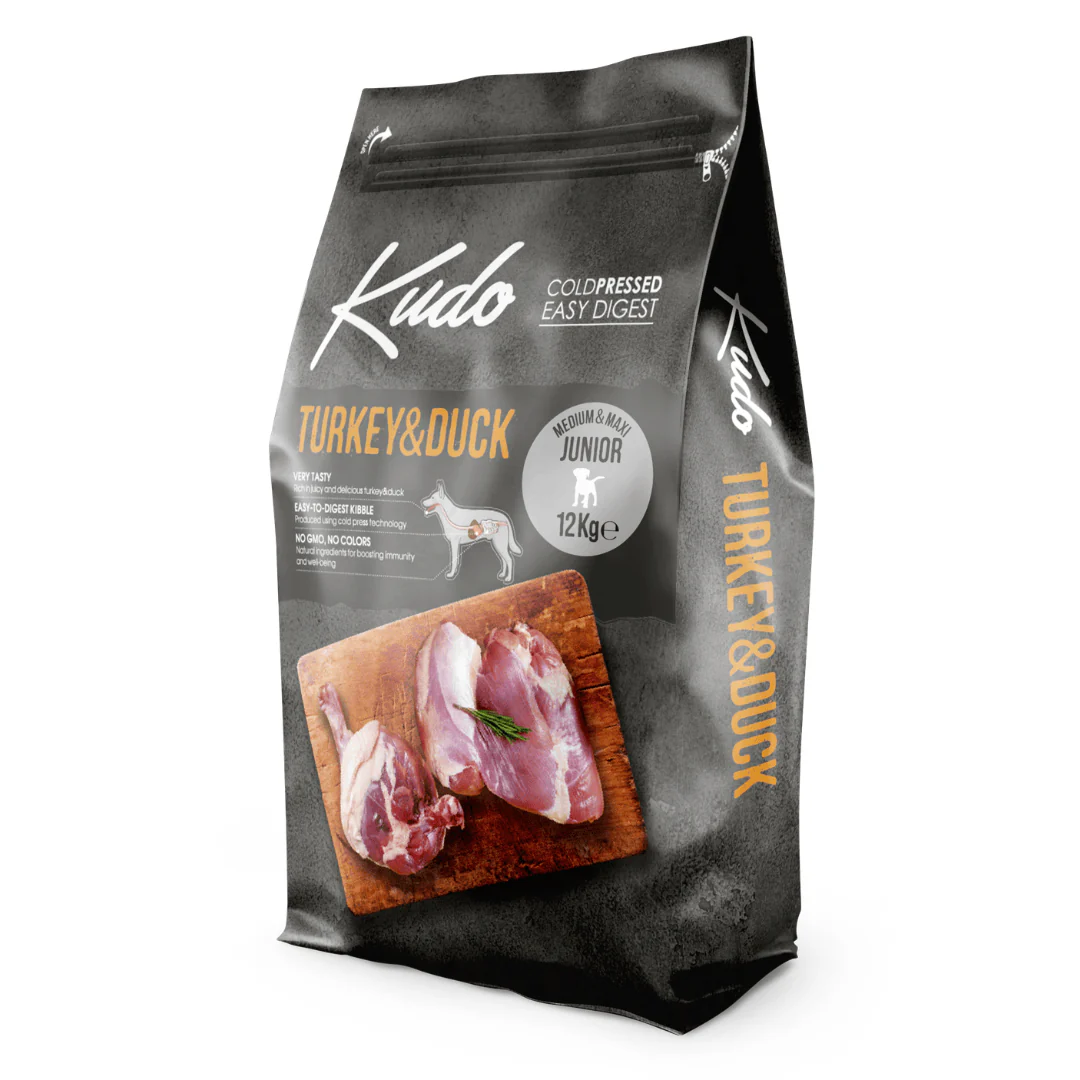 Kudo Turkey and Duck Puppy and Junior Cold Pressed Food - Image 11