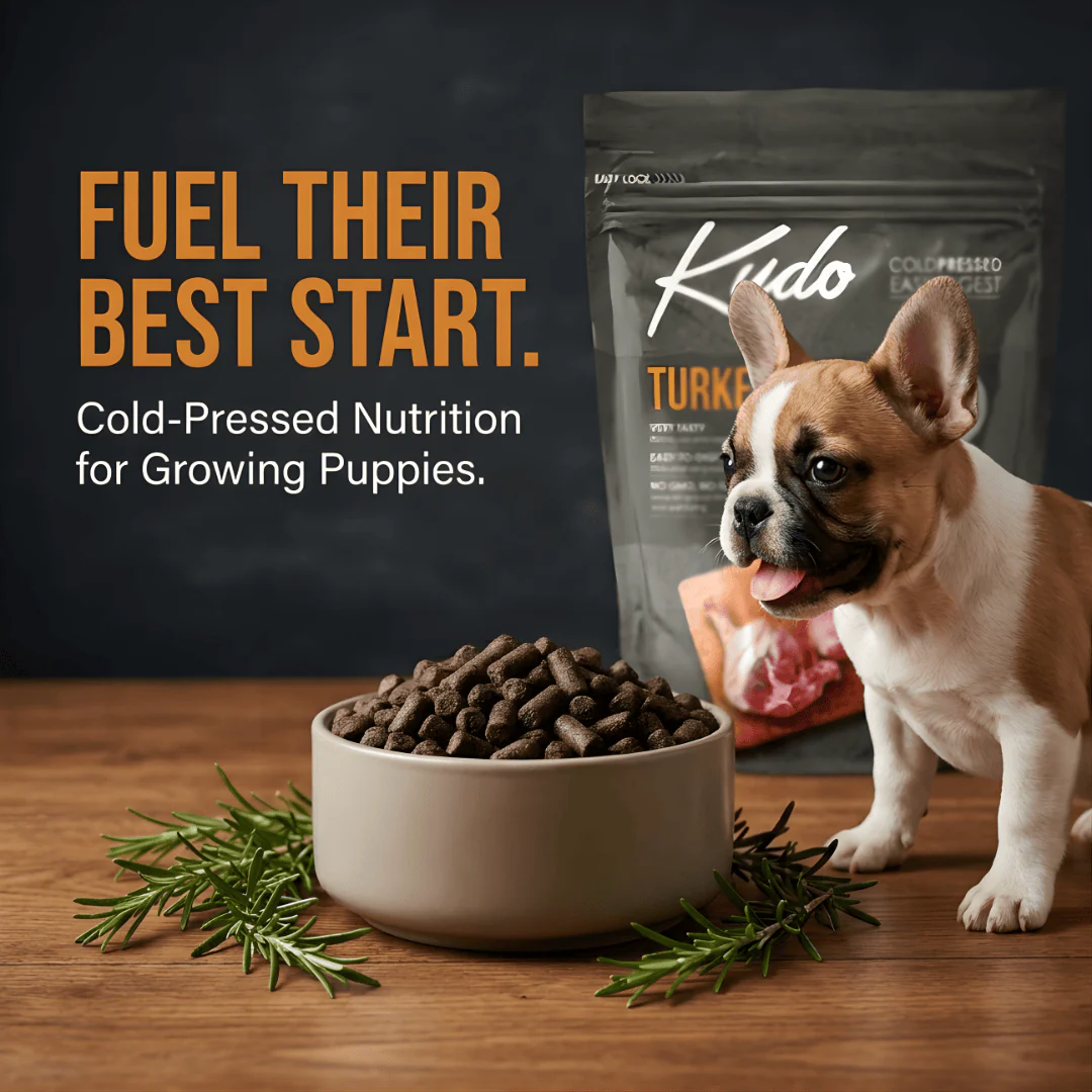 Kudo Turkey and Duck Puppy and Junior Cold Pressed Food - Image 6