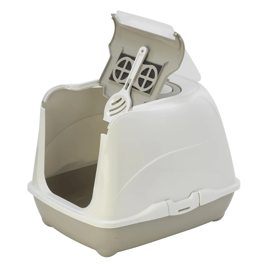 Moderna Flip Cat Jumbo Hooded Cat Litter Tray - Image 2