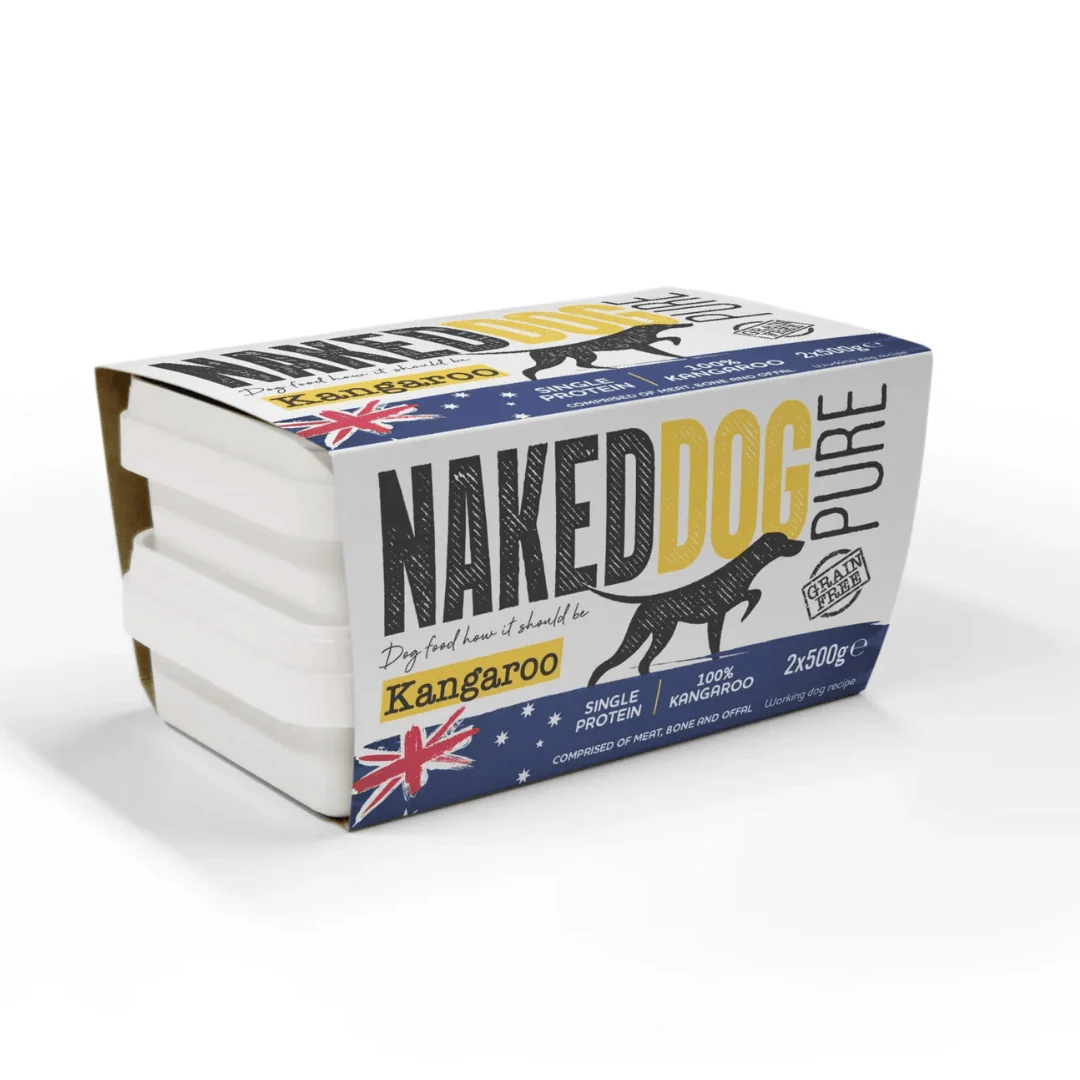 Naked Dog Pure Raw Kangaroo 1kg