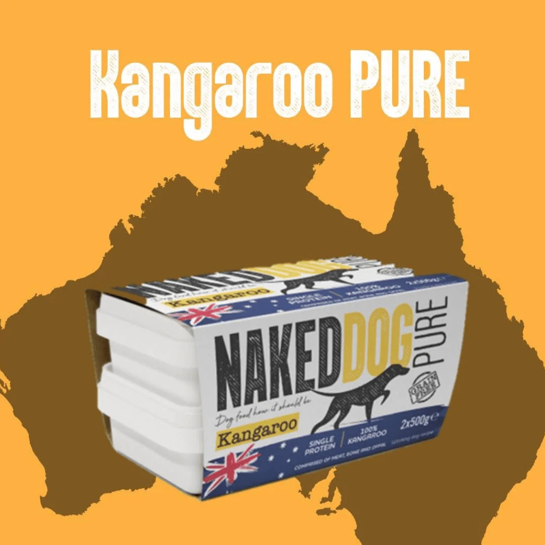 Naked Dog Pure Raw Kangaroo 1kg - Image 2