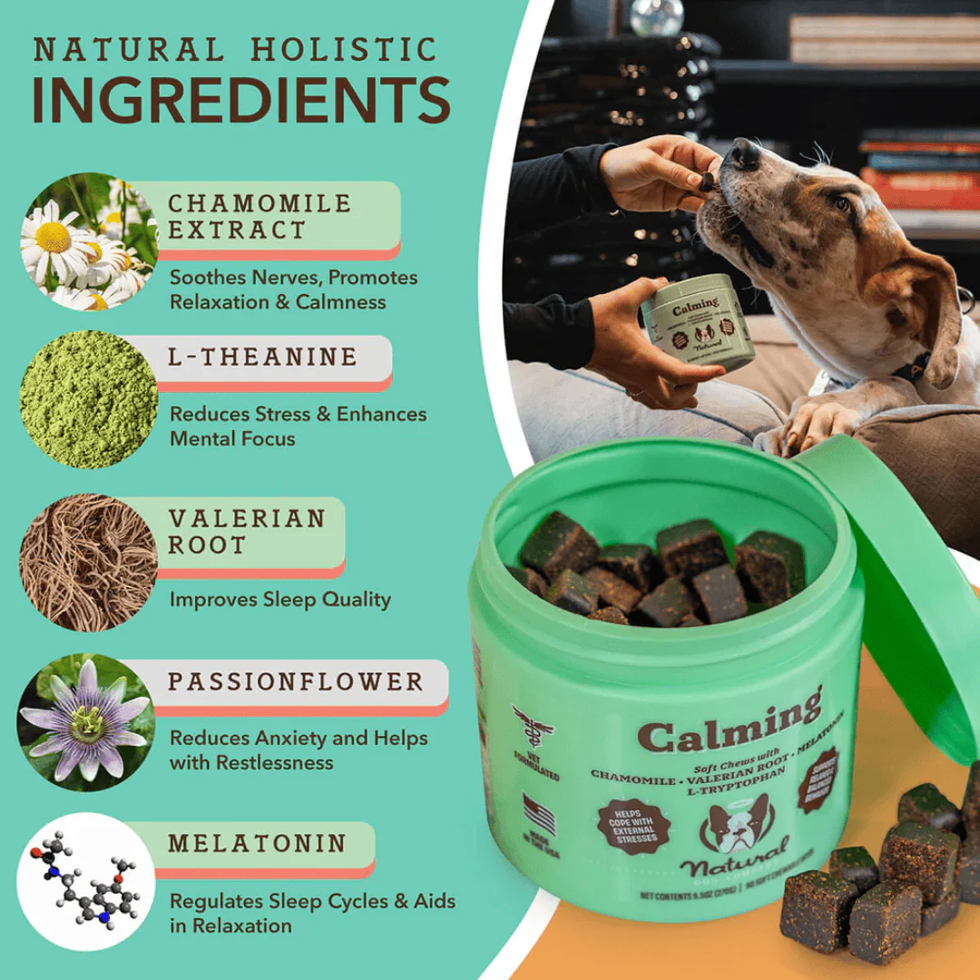 Natural Dog Company Calming Supplement Chews - Image 4