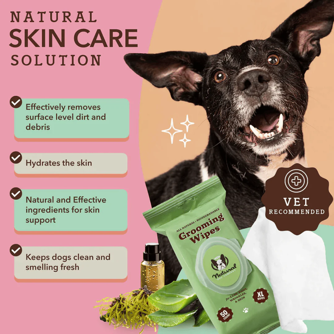 Natural Dog Company Grooming Wipes - Image 2