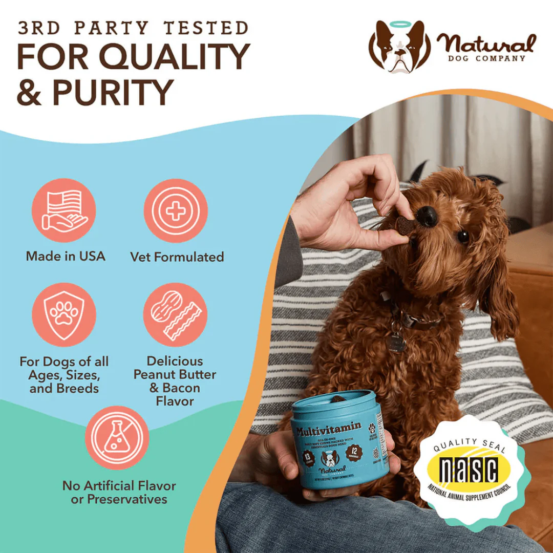 Natural Dog Company Multivitamin Chews for Dogs - Image 6