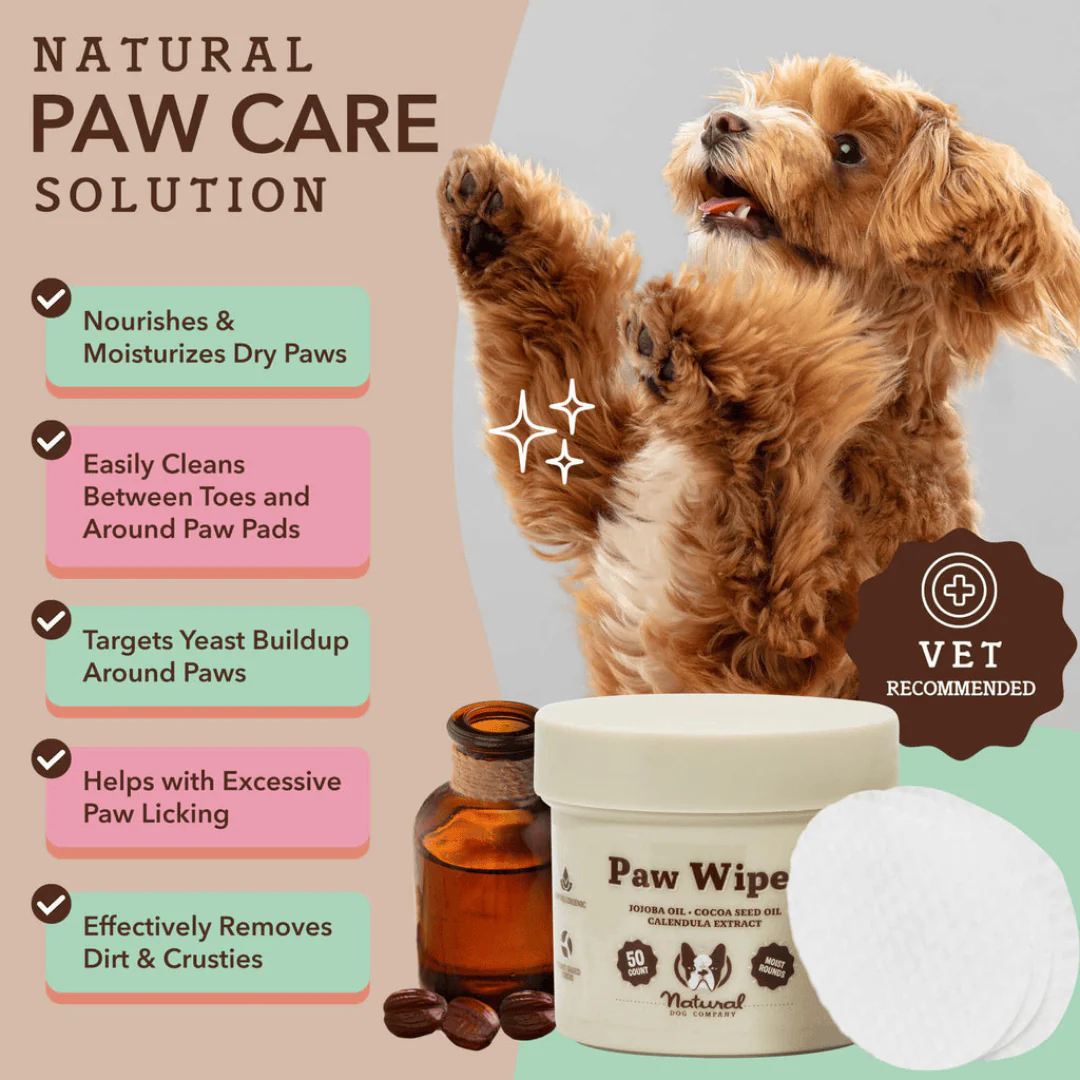 Natural Dog Company Paw Soother Wipes - Image 4