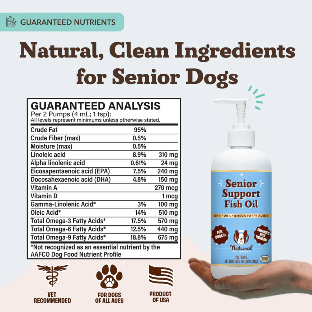 Natural Dog Company Senior Support Fish Oil - Image 7