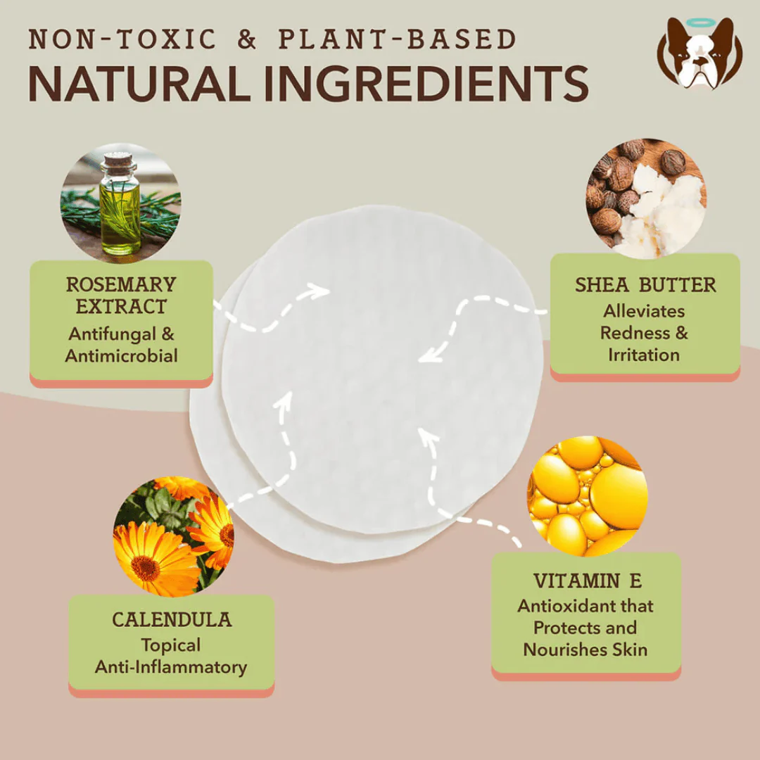 Natural Dog Company Wrinkle Wipes - Image 3