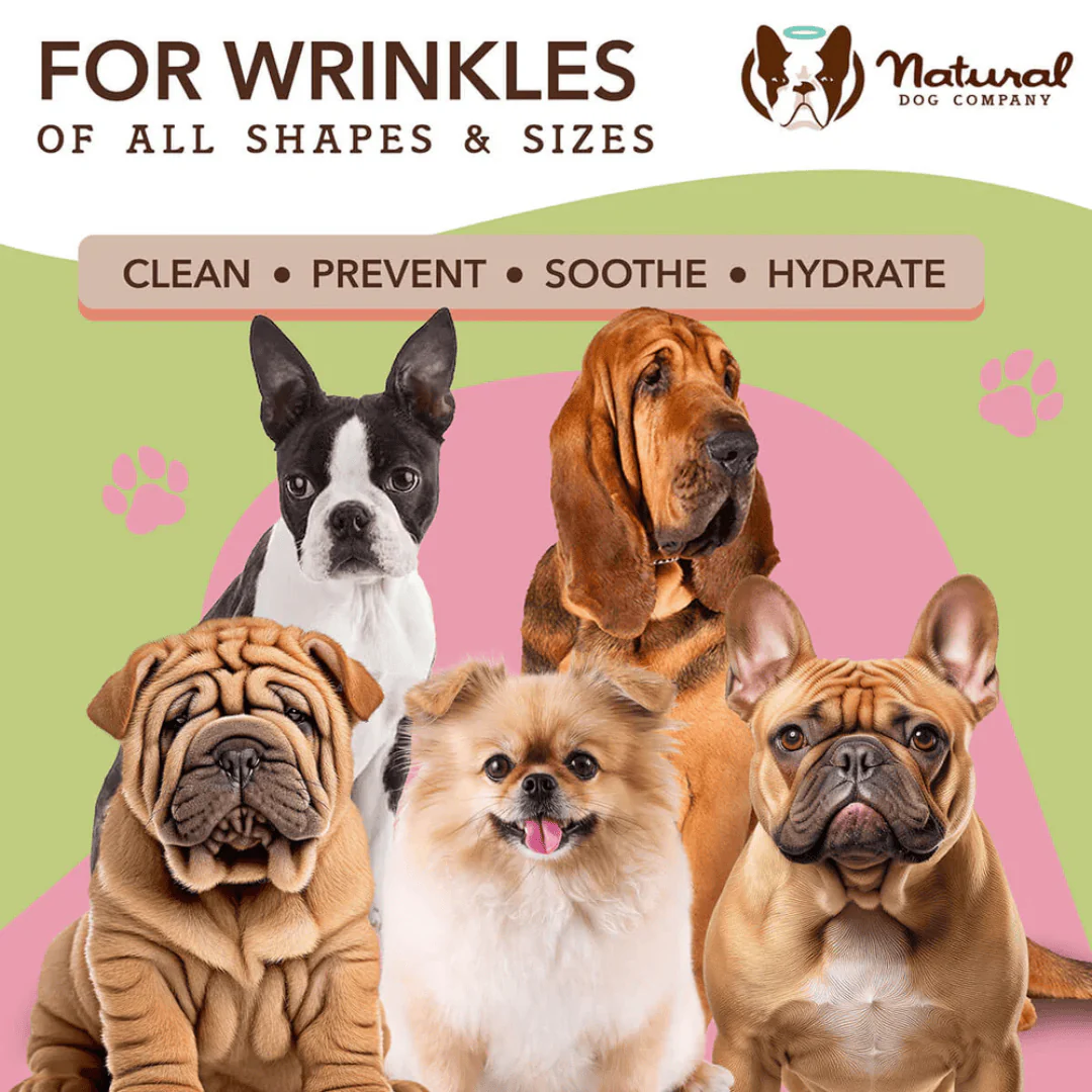 Natural Dog Company Wrinkle Wipes - Image 5
