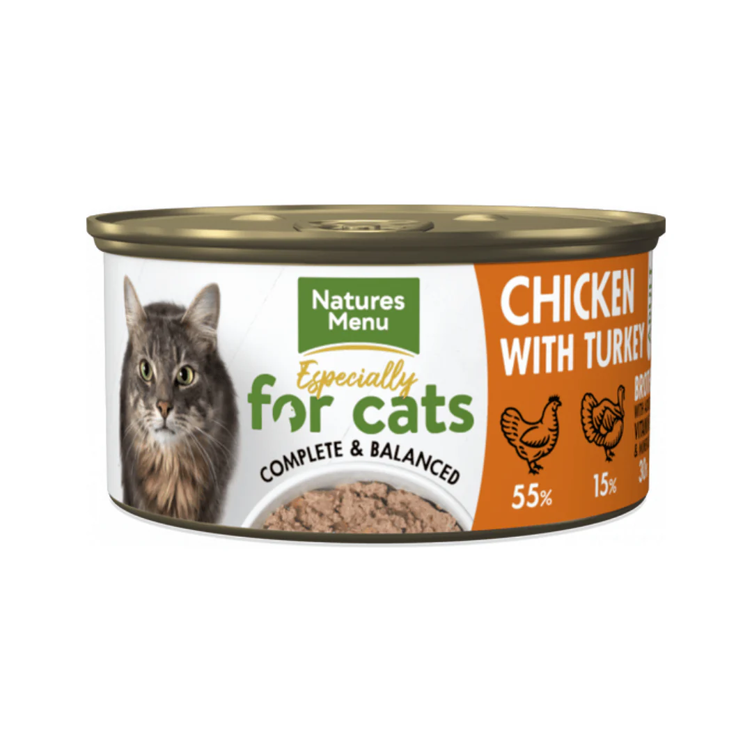Natures Menu Chicken with Turkey Canned Cat Food - Image 2