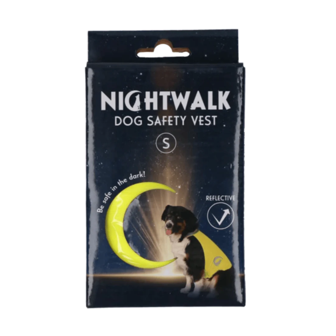 NightWalk Yellow Dog Safety Vest - Image 2